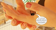 giantess manga handheld shrunken_men jessi_and_vicky tiny_mk digital_render