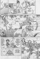 drawing giantess manga city monochrome long_hair destruction monster fighting marie_the_cyclone
