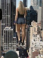 giantess collage city blonde butt destruction skirt crlvr