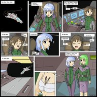 breasts drawing crush manga color multiple_giantesses anime thor66