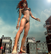 giantess city vehicles digital_render