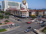 giantess crush collage city blonde destruction barefoot traffic sitting vehicles crlvr