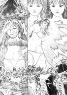 drawing female giantess crush manga city alien swimsuit destruction princess anime klnking domination invasion low_angle cruel