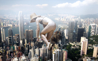 collage city mega butt barefoot hat sunny bikini_top