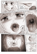 drawing karbo vore comic monochrome shrunken_man