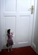 black_hair bear dress shrunken_woman carpet