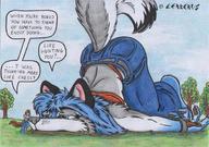 drawing giantess furry color anime shrunken_men cerberus