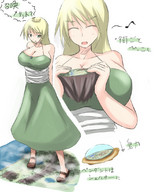 breasts drawing giantess giga city ochiko_terada princess anime