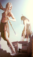 giantess collage feet barefoot castle warrior giantesses hunting cave_woman lilipucien amazons