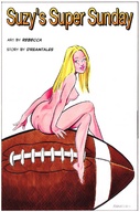 drawing nude blonde comic color anime shrunken_woman