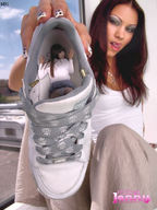 collage asian shrunken_woman entrapment sneakers m31