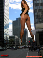 collage city mega long_hair high_heels brunette nylons mikeyg