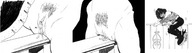 drawing crush nude pussy monochrome anime