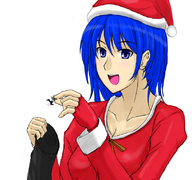 drawing giantess micro color handheld anime socks foot_crush kariumu nylon_insertion
