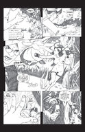 nude manga comic monochrome shrunken_men shrunken_woman