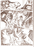 drawing giantess nude manga monochrome tongue licking handheld
