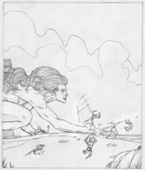 giantess crush manga marcos_snowbell hand