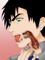 drawing vore bleach color giant shrunken_woman
