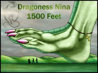 drawing giantess feet dragoness mega color anime foot_crush dragonesslife shrunken_people dragoness_nina