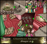 drawing giantess feet comic color barefoot soles anime blood sandals foot_crush dragonesslife giantesses giantess_magic_bugs_2 ant_men giantessbugs stuck_to_foot