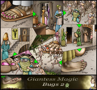 drawing giantess feet comic color barefoot anime blood sandals foot_crush dragonesslife giantesses giantess_magic_bugs_2 ant_men giantessbugs