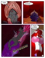 drawing insertion pussy furry comic color shrunken_man fox_girl silkysworld sex_toy