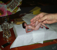 collage nude giant scared hand shrunken_woman captured swattr