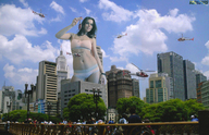 giantess collage city black_hair helicopter underwear people falling captured kristina beregous