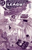 drawing giantess city mega comic monochrome swimsuit destruction barefoot rampage bra angry giganta police robin comic_cover batman superman wonder_woman cape new_york_city statue_of_liberty justice_league green_lantern leopard_print flash dc_comics roar loincloth