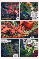 breasts drawing giantess crush alien comic color anime superhero savage_dragon