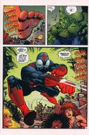 drawing giantess crush feet comic color barefoot anime superhero savage_dragon