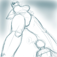 drawing giantess monochrome shrunken_men sheela point_of_view harry_kim 7_of_9