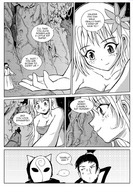 drawing gentle giantess karbo manga comic monochrome smiling hand