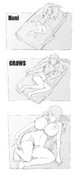 drawing growth giantess monochrome sequence amazon bedroom berggie