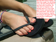 collage feet domination story shrunken_woman entrapment
