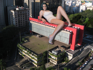 giantess collage city black_hair high_heels helicopter sitting kristina beregous