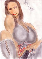 breasts drawing giantess color destruction anime olivier