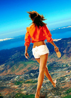 giantess crush micro feet giga city mega barefoot brunette legs artdent