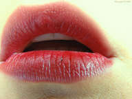 giantess collage vore lips unaware shrunken_man body_climb body_climbing