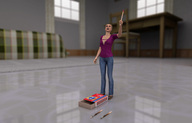 shrunken_men shrunken_woman matches digital_render