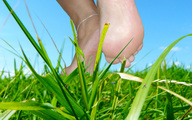 micro barefoot shrunken_men unaware grass encolhido