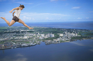 giantess city mega barefoot jumping encolhido