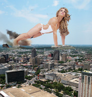 giantess feet city mega blonde destruction high_heels wonderslug legs airplane vehicles platforms janaina_matos