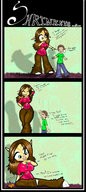 gentle comic brunette story shrunken_men