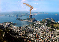 giantess crush feet city swimsuit destruction beach wonderslug legs rio_de_janeiro