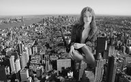 giantess crush collage city monochrome clothed