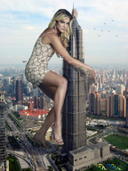 giantess collage city destruction high_heels beregous aircraft ana_hickmann