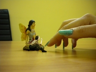 collage finger pet hand shrunken_woman finger_nails
