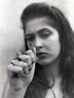 giantess collage monochrome handheld hand_crush captured edison
