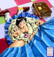 drawing color anime toyogub shrunken_men shrunken_woman